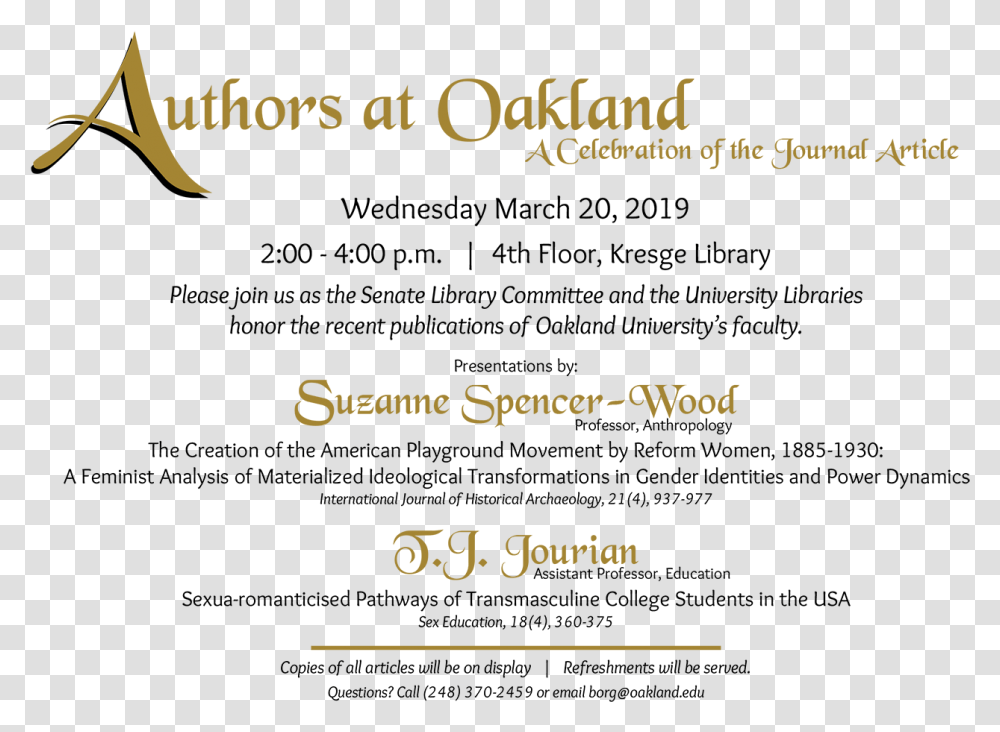Invitation To Authors At Oakland Calligraphy, Outdoors, Business Card, Paper Transparent Png