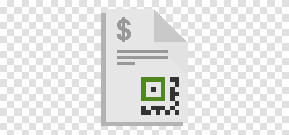 Invoice With Qr Icon, QR Code, First Aid Transparent Png