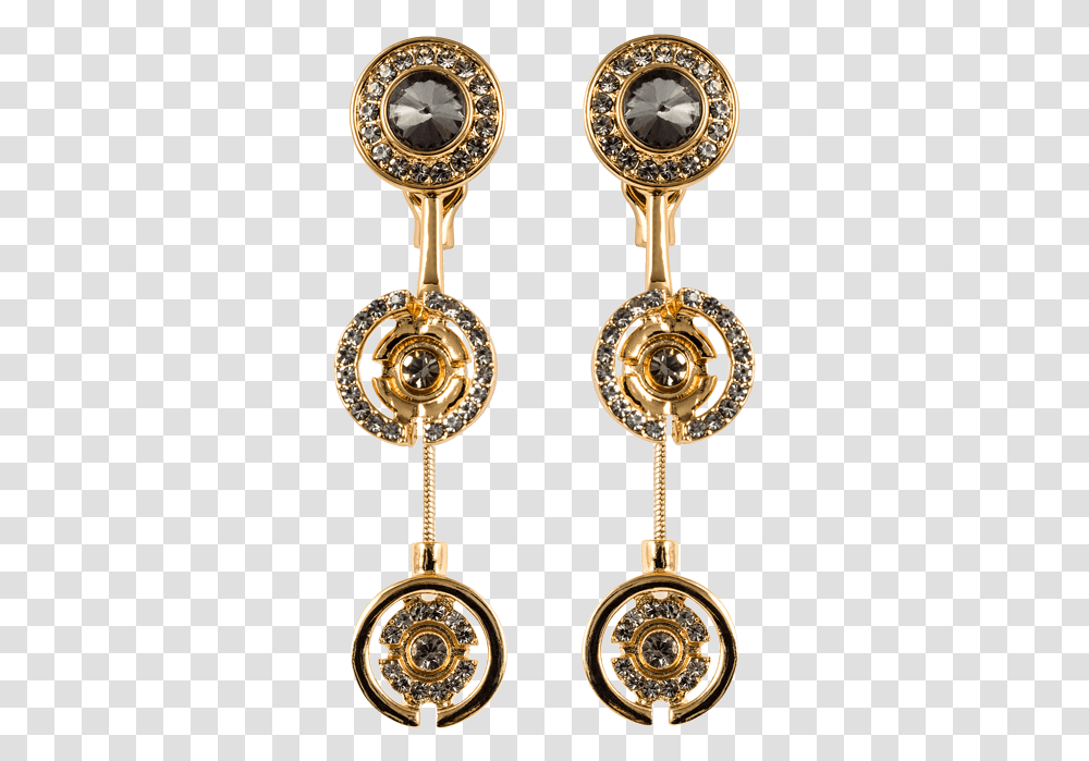 Ioaku The Heritage Earrings Gold Smoke Solid, Jewelry, Accessories, Accessory, Diamond Transparent Png