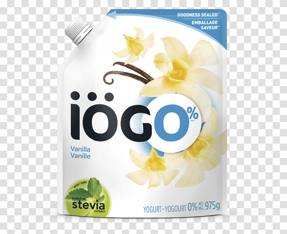 Iogo Vanilla Yogurt, Beverage, Drink, Plant, Milk Transparent Png