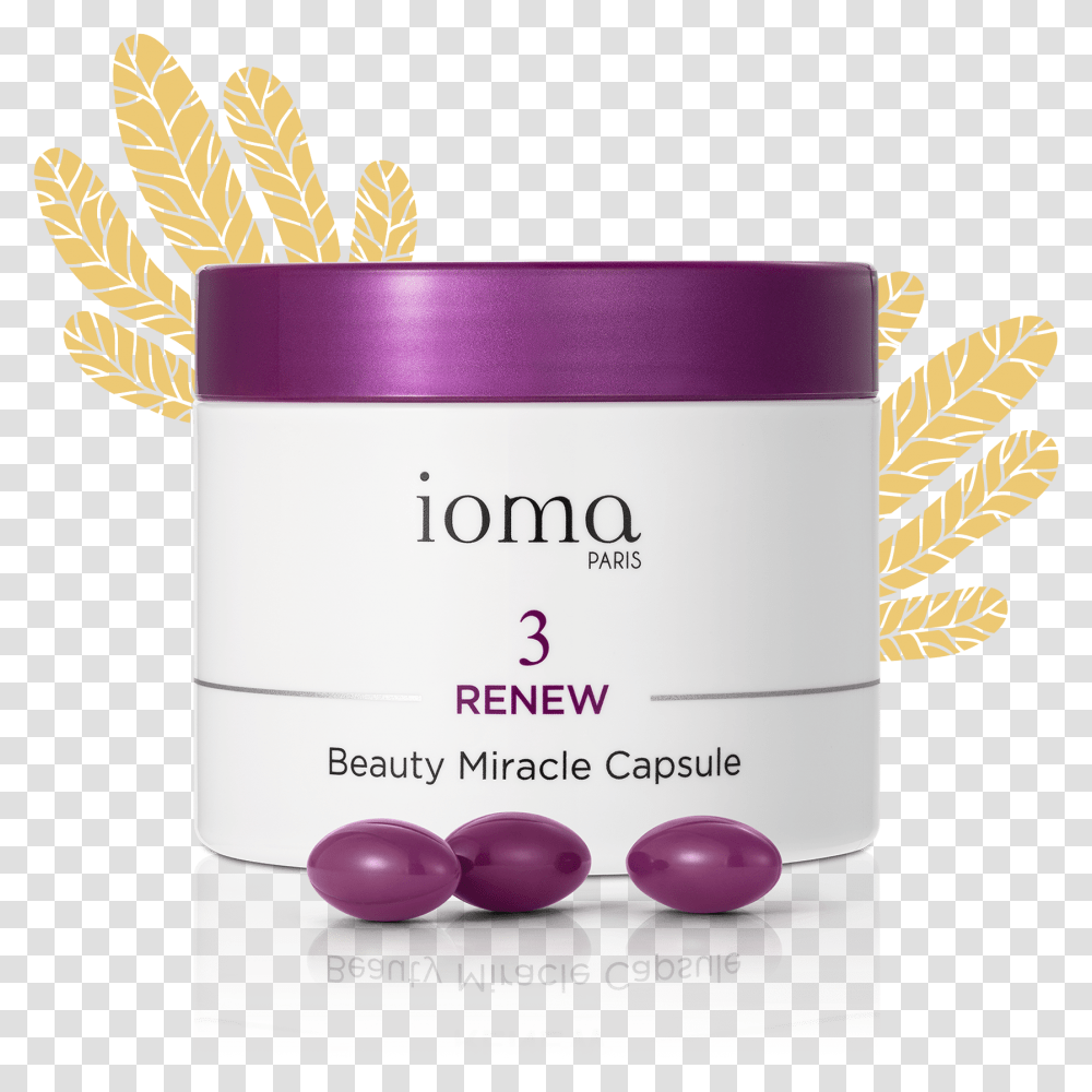 Ioma 3 Renew, Cosmetics, Plant, Food, Shaker Transparent Png