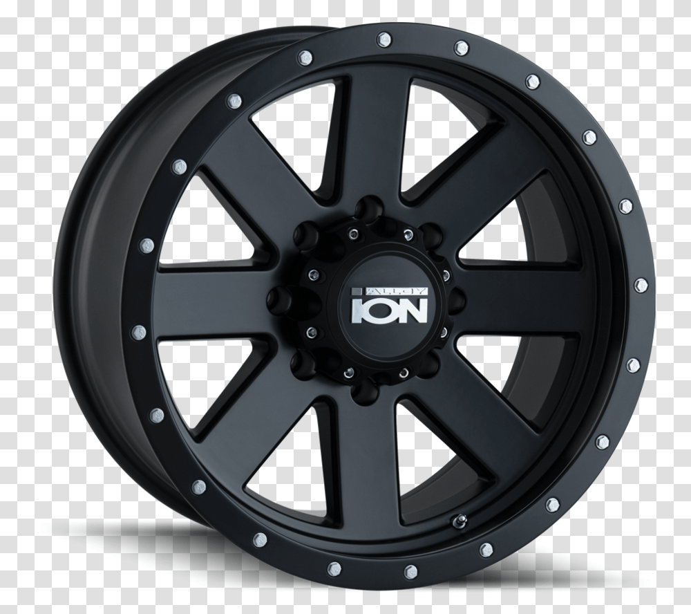 Ion 134 Matte Black, Wheel, Machine, Tire, Car Wheel Transparent Png
