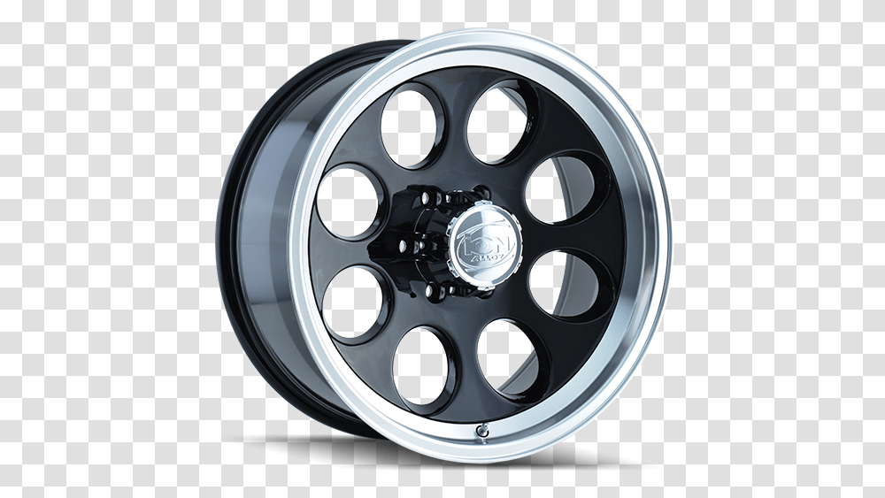 Ion Alloy 171 Black Machined Lip, Wheel, Alloy Wheel, Spoke, Tire Transparent Png