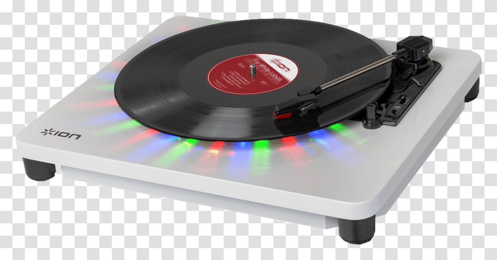 Ion Audio Photon Lp Frequently Asked Questions Ion Audio Light Up Record Player, Cd Player, Electronics, Cooktop, Indoors Transparent Png