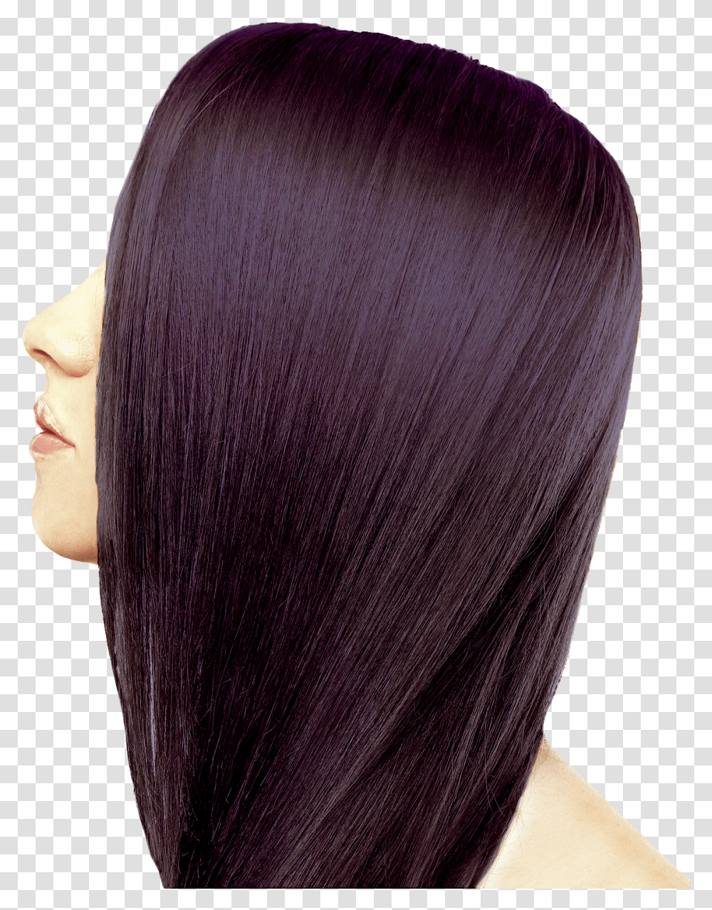 Ion Midnight Violet Black, Hair, Wig, Person, Human Transparent Png
