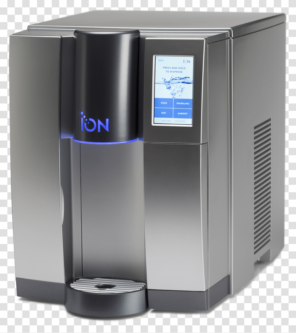 Ion Sparkling Water Cooler, Machine, Electronics, Computer, Refrigerator Transparent Png