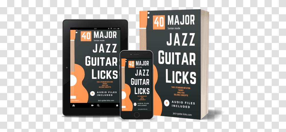 Ionian Jazz Guitar Licks Pdf Ebook Chord, Mobile Phone, Electronics, Cell Phone, Label Transparent Png