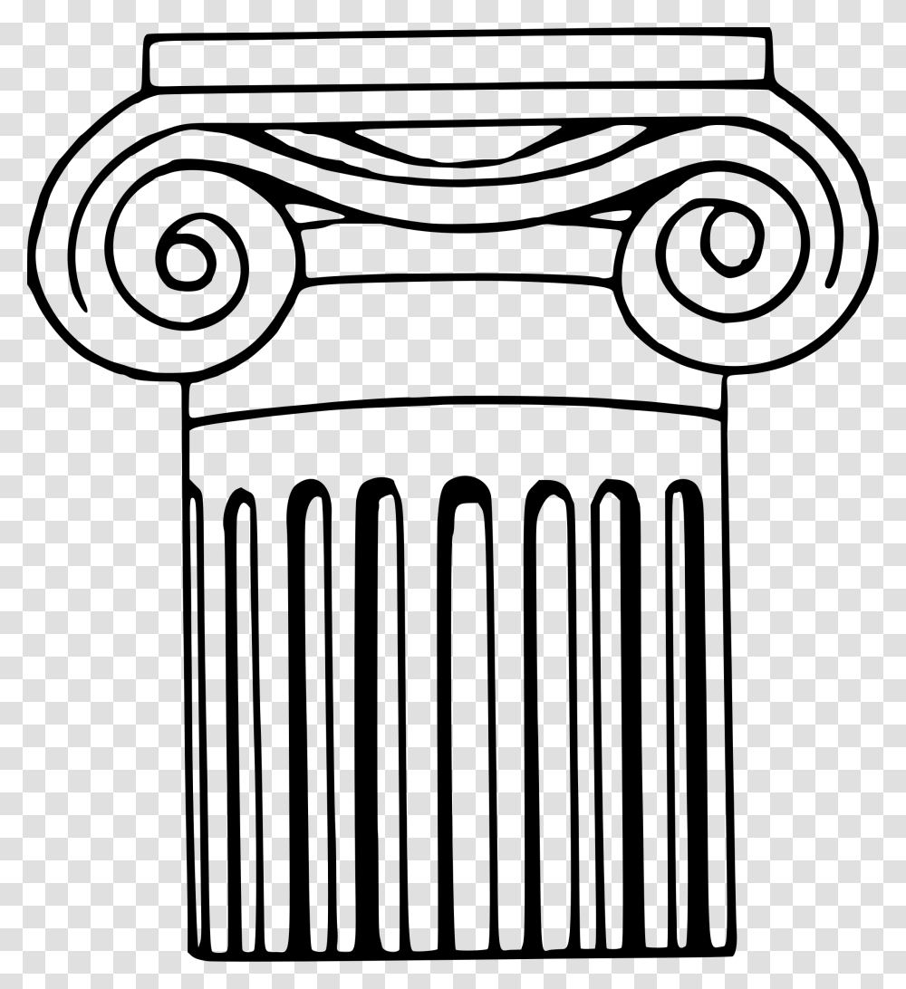 Ionic Column Icons, Gray, World Of Warcraft Transparent Png