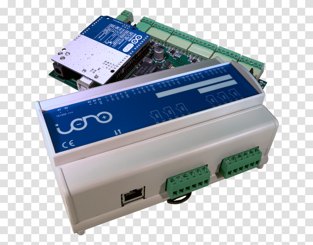 Iono Arduino Industrial Plc Arduino Plc, Box, Electronics, Hardware, Computer Transparent Png