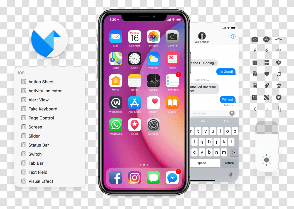 Ios 11 Iphone Gui Iphone X Gui Psd, Mobile Phone, Electronics, Cell Phone, Text Transparent Png