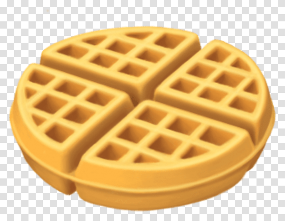 Ios 13 Emoji Waffle, Food, Pill, Medication Transparent Png