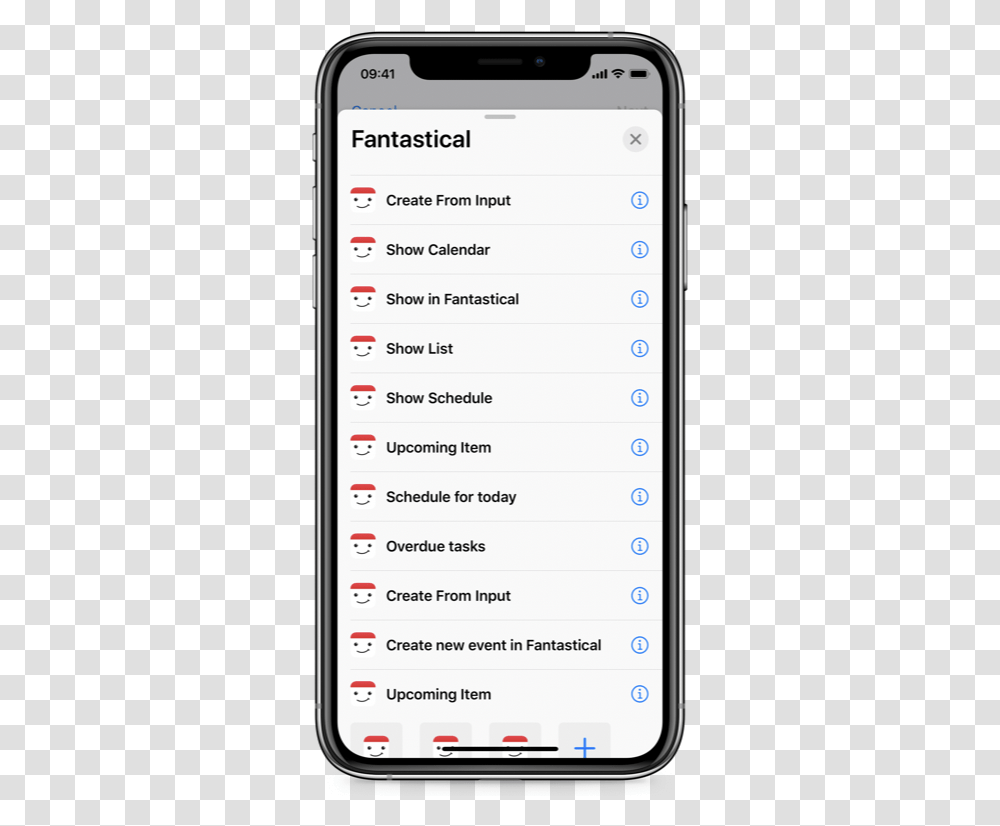 Ios Calendar Automation With Shortcuts And Fantastical Smartphone, Mobile Phone, Electronics, Cell Phone, Iphone Transparent Png