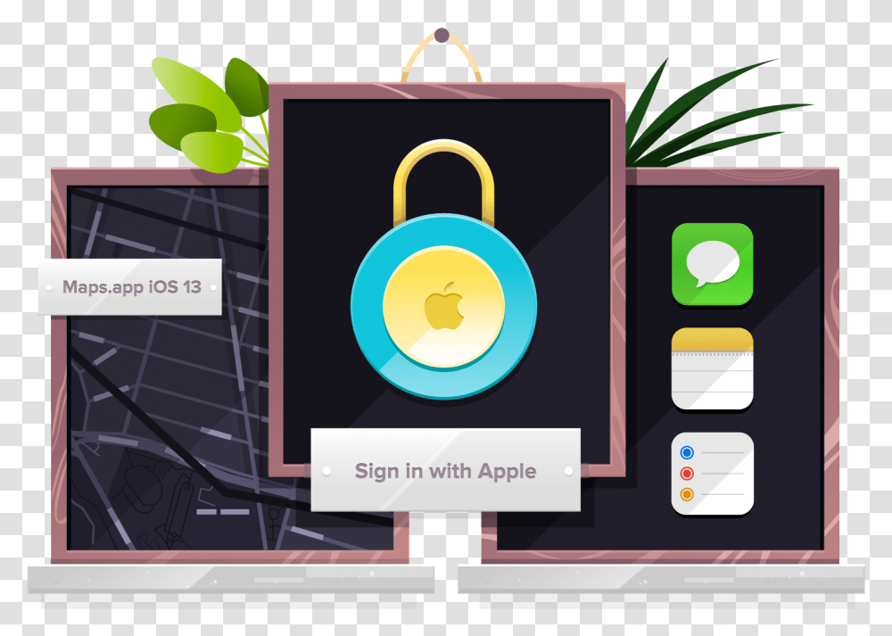 Ios Circle, Security, Poster, Advertisement Transparent Png