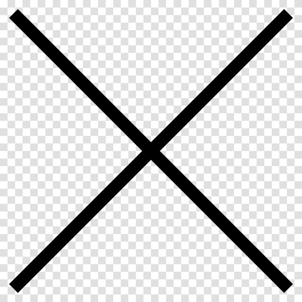 Ios Close Icon X Black, Arrow, Shovel, Tool Transparent Png