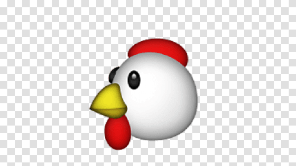 Ios Emoji Chicken, Bird, Animal, Snowman, Winter Transparent Png