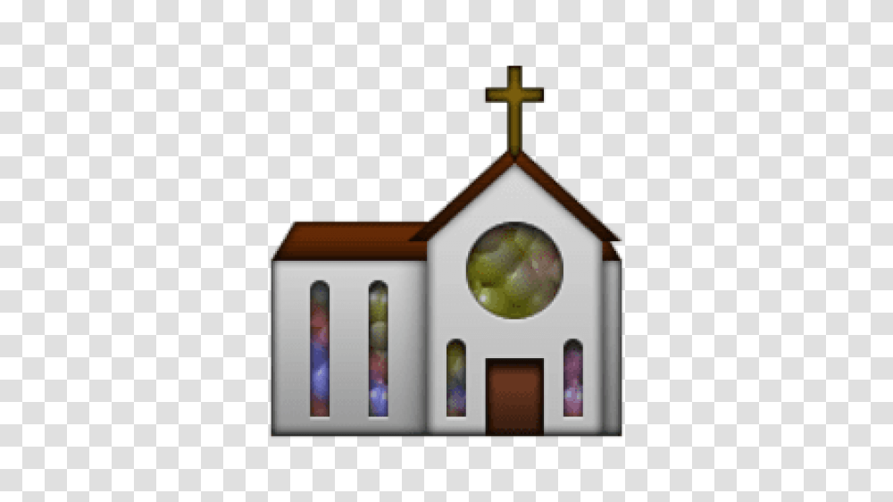 Ios Emoji Church, Architecture, Building, Sphere, Cross Transparent Png