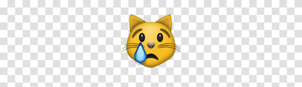 Ios Emoji Crying Cat Face, Animal, Angry Birds, Toy Transparent Png