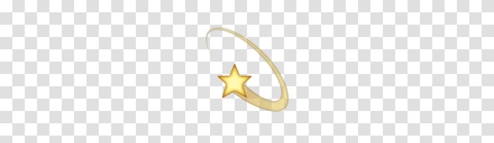 Ios Emoji Dizzy Symbol, Star Symbol, Gold Transparent Png