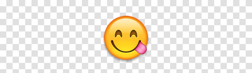 Ios Emoji Face Savouring Delicious Food, Sweets, Confectionery, Label Transparent Png