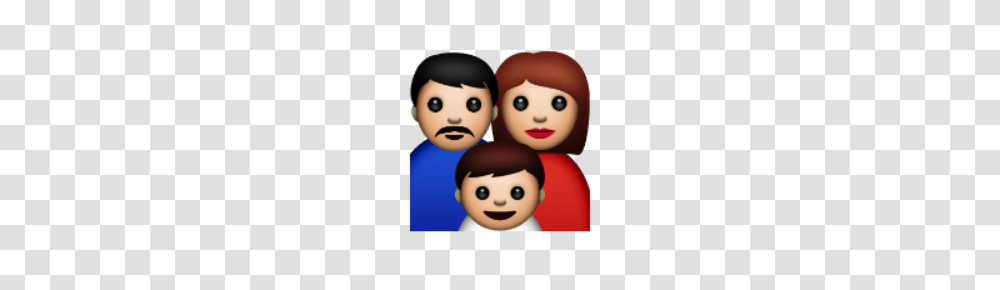 Ios Emoji Family, Face, Toy, Doll, Photography Transparent Png