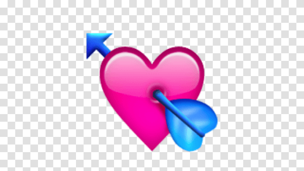 Ios Emoji Heart With Arrow, Pillow, Cushion, Food, Balloon Transparent Png