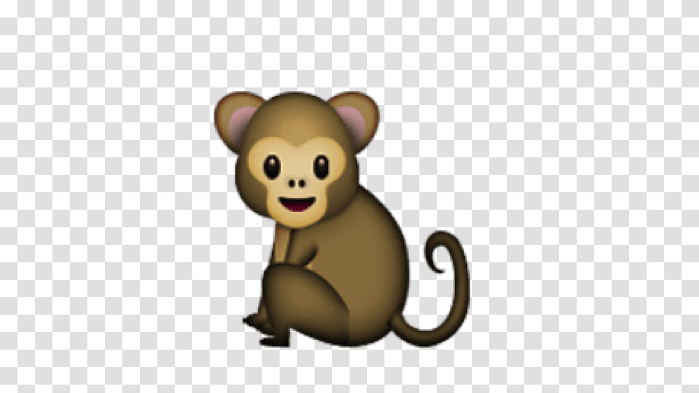 Ios Emoji Monkey, Mammal, Animal, Wildlife, Snowman Transparent Png