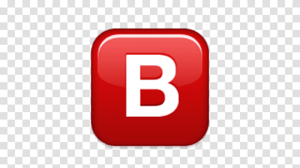 Ios Emoji Negative Squared Latin Capital Letter B, Alphabet, Number Transparent Png