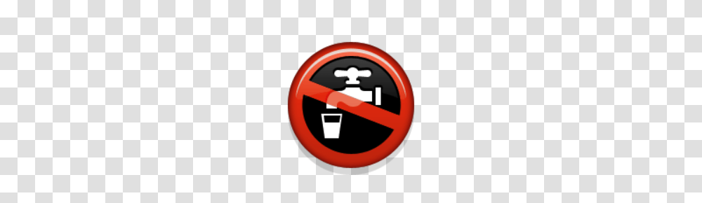 Ios Emoji Non Potable Water Symbol, Logo, Trademark, Hand, Seat Belt Transparent Png