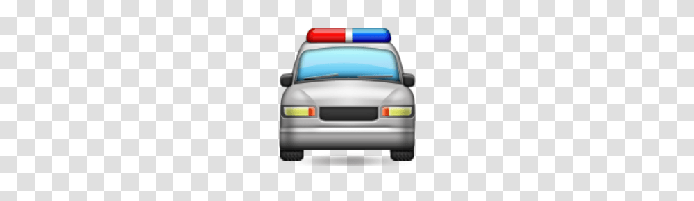 Ios Emoji Oncoming Police Car, Vehicle, Transportation, Automobile, Bumper Transparent Png