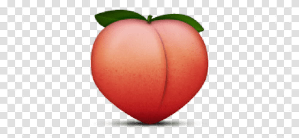 Ios Emoji Peach Images Eggplant And Peach Emoji, Balloon, Food, Fruit, Produce Transparent Png