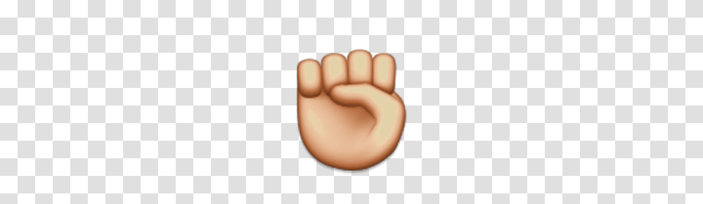 Ios Emoji Raised Fist, Hand, Diaper Transparent Png