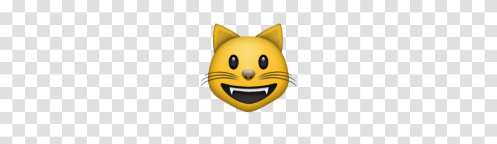Ios Emoji Smiling Cat Face With Open Mouth, Pac Man Transparent Png