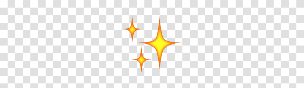 Ios Emoji Sparkles, Lamp, Star Symbol, Sea Life Transparent Png