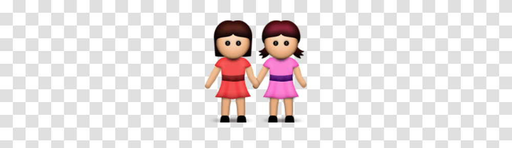 Ios Emoji Two Women Holding Hands, Person, Human, People, Family Transparent Png