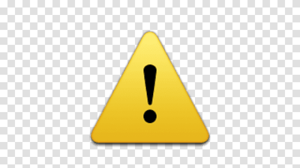 Ios Emoji Warning Sign, Triangle, Mobile Phone, Electronics Transparent Png