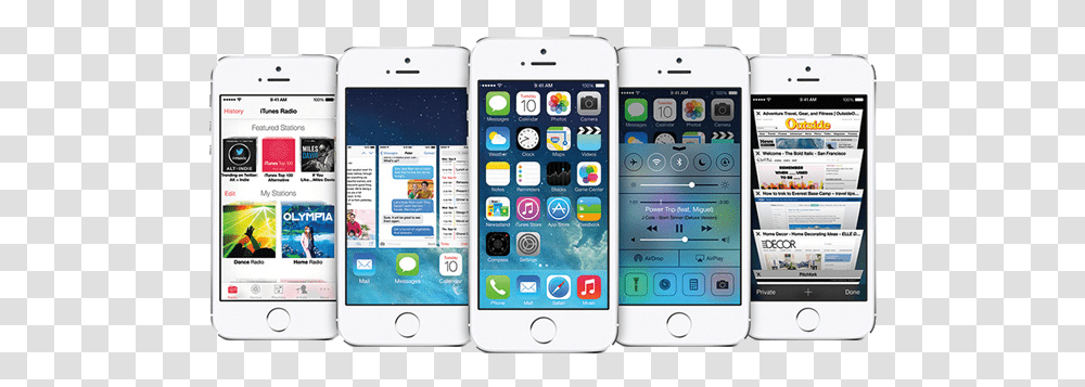 Ios Evolution Ios 7 Iphone 5, Electronics, Mobile Phone, Cell Phone, Person Transparent Png