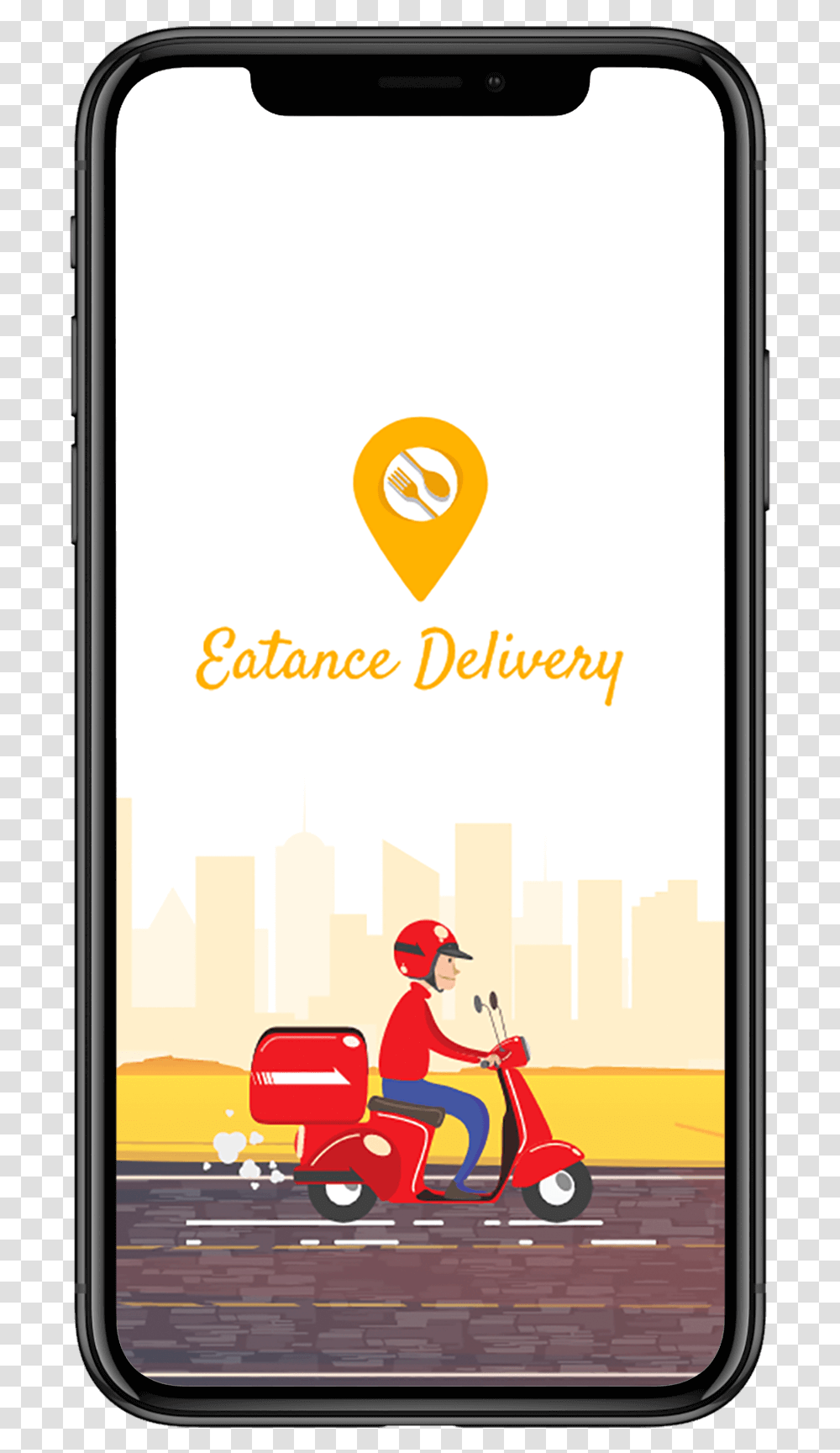 Ios Food Driver App, Phone, Electronics, Mobile Phone, Cell Phone Transparent Png