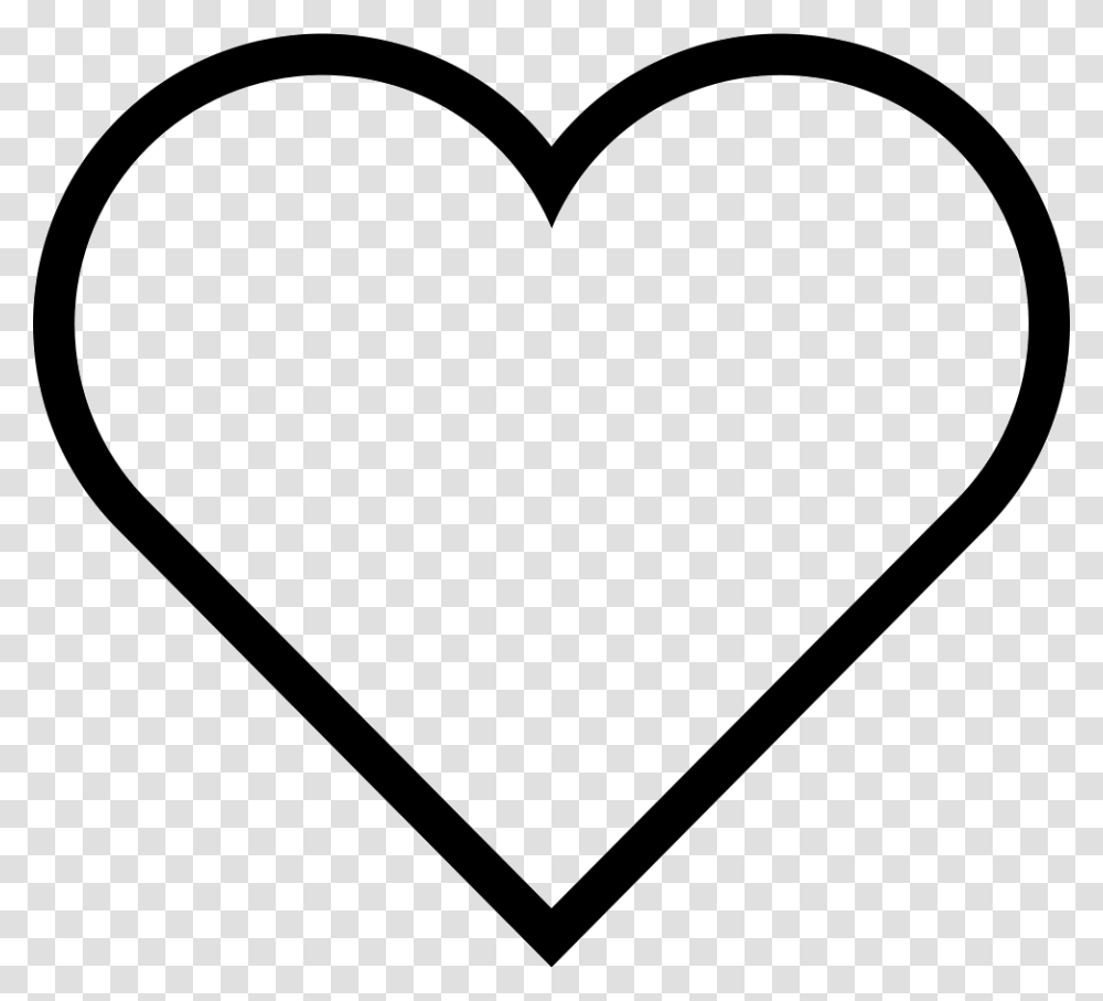 Ios Heart Outline Icon Free Download, Label Transparent Png
