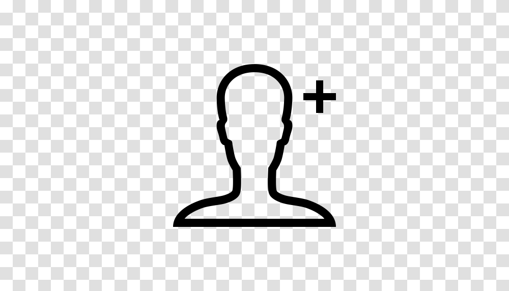 Ios Personadd Outline Ios Iphone Icon With And Vector Format, Gray, World Of Warcraft Transparent Png