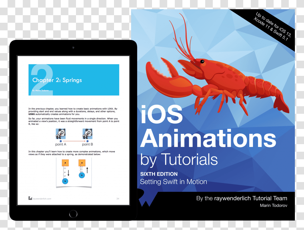 Ios Swift Animation Example, Lobster, Seafood, Sea Life, Animal Transparent Png