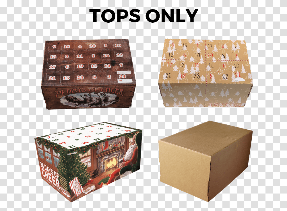 Iowa Craft Beer Advent Box, Rug, Cardboard, Carton, Package Delivery Transparent Png