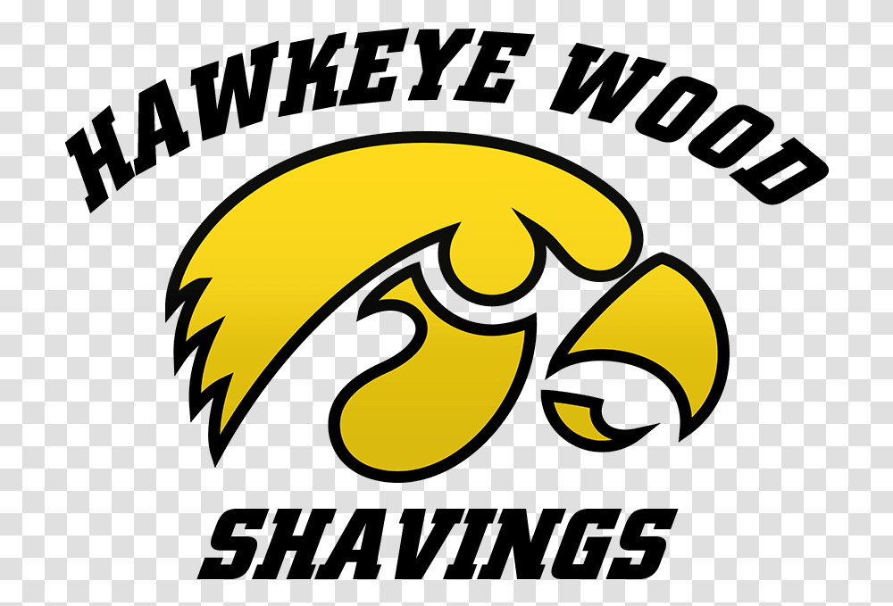 Iowa Hawkeye Clipart Small, Logo, Trademark, Batman Logo Transparent Png