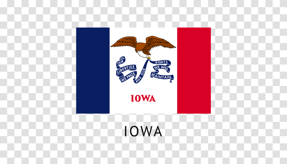 Iowa State Flag, Bird, Animal, Logo Transparent Png