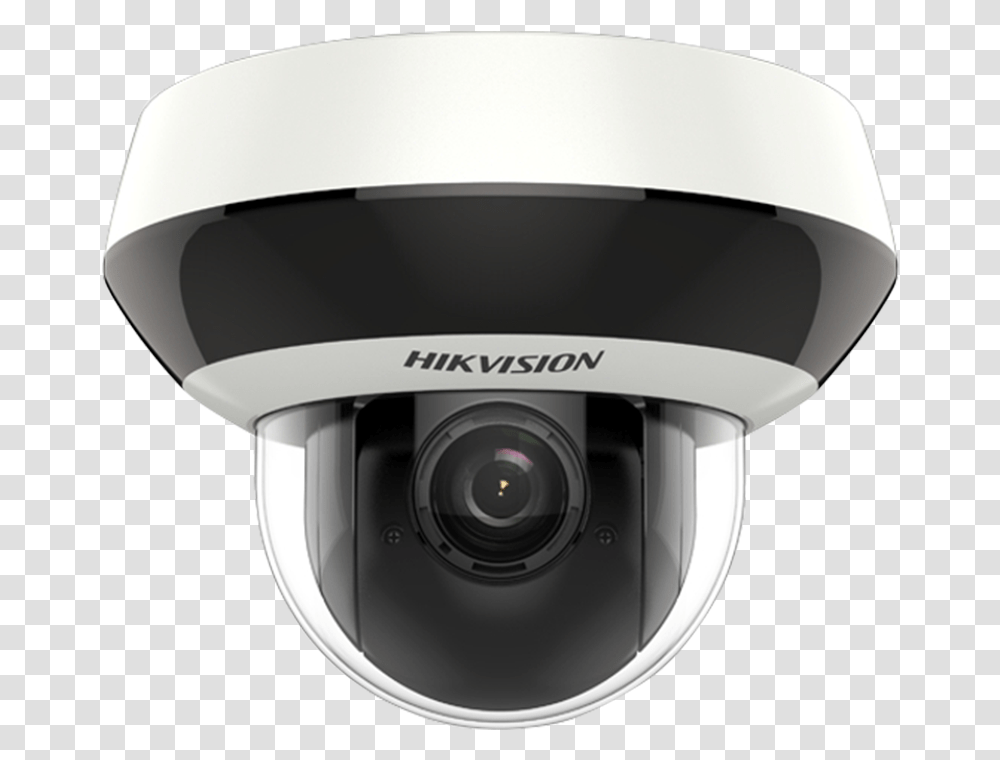 Ip Mini Ptz Hikvision, Helmet, Apparel, Camera Transparent Png
