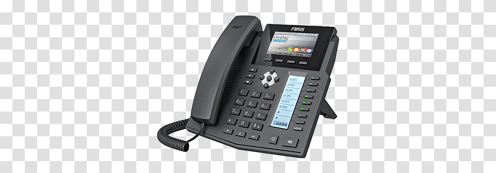 Ip Phone - Fanvil Fanvill Telpon, Electronics, Dial Telephone, Computer Keyboard, Computer Hardware Transparent Png
