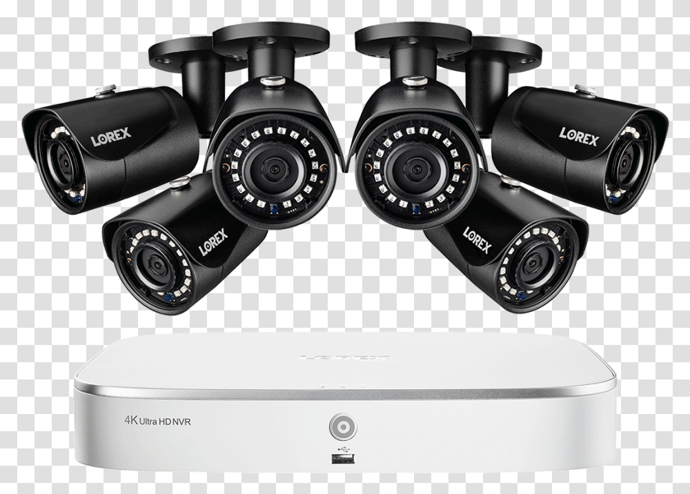 Ip Security Camera System With 8 Channel Nvr And Black Friday Security Camera, Electronics, Video Camera, Cooktop Transparent Png