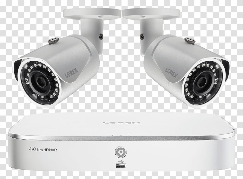 Ip Security Camera System With 8 Channel Nvr And Network Video Recorder, Electronics, Video Camera, Webcam, Digital Camera Transparent Png
