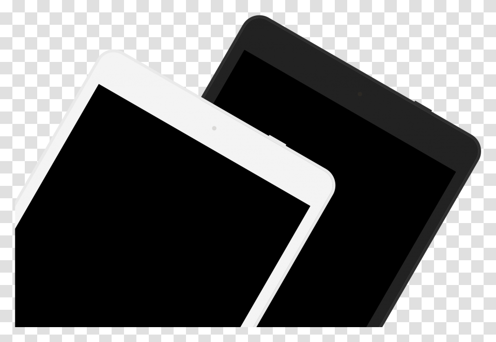 Ipad Air Mini Pro Template Tablet Computer, Tool, Silhouette, Bracket Transparent Png