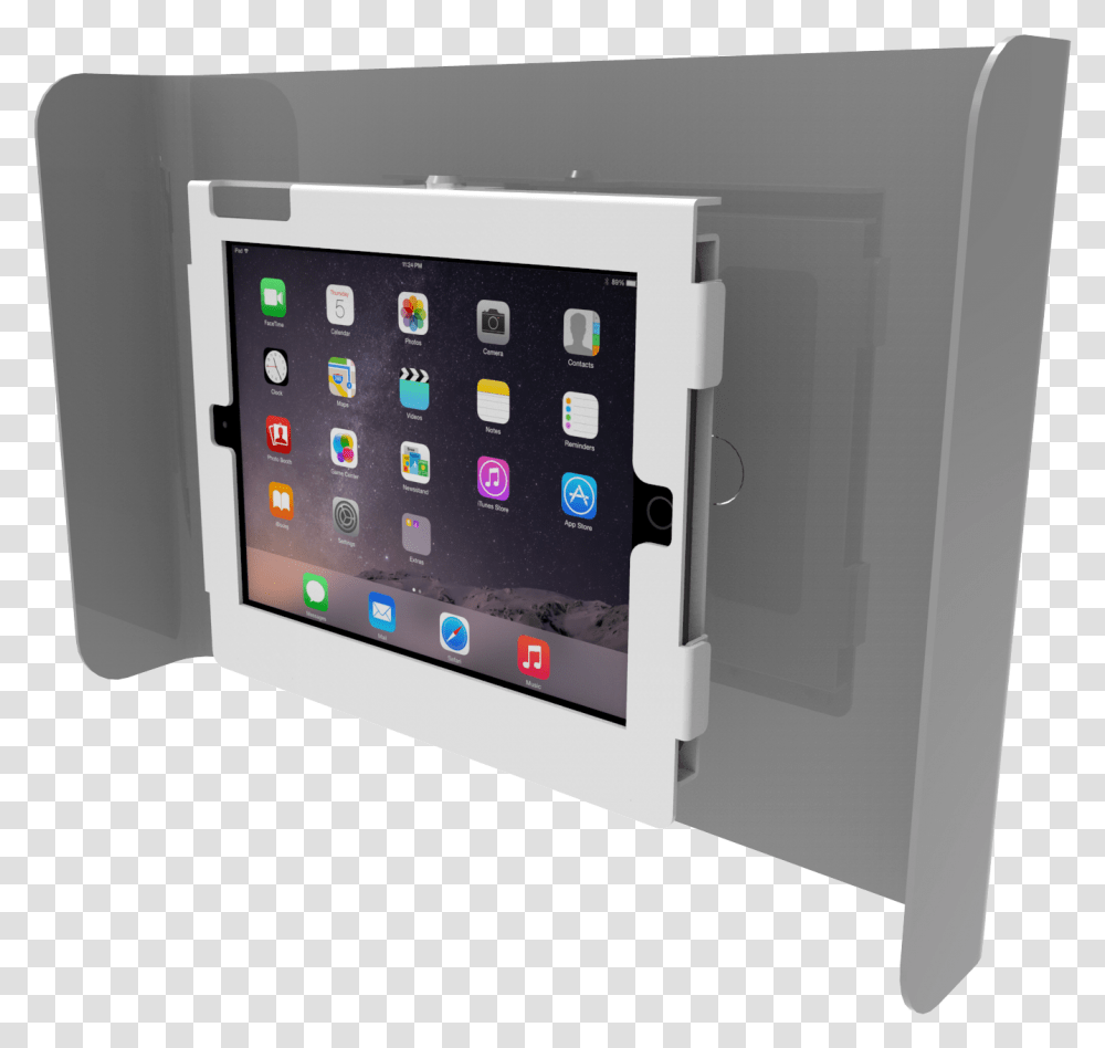 Ipad Air Tablet Holder Wall Mount, Computer, Electronics, Pillow, Cushion Transparent Png