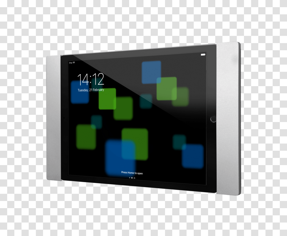Ipad Charger And Wall Mount For Smart Home And Info Panel, Tablet Computer, Electronics, Screen, Monitor Transparent Png